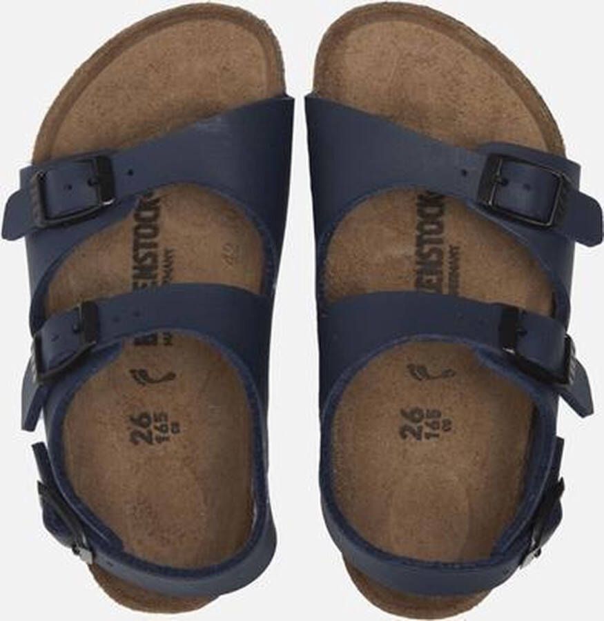 Birkenstock Roma Slippers Unisex Navy Bruin