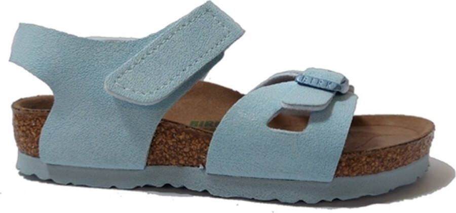 Birkenstock Colorado Kids Sandalen Finished Sky Narrow fit | Blauw | Imitatieleer