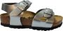 Birkenstock Rio Kids Sandalen Electric Metallic Silver Narrow fit | Zilver | Imitatieleer - Thumbnail 6