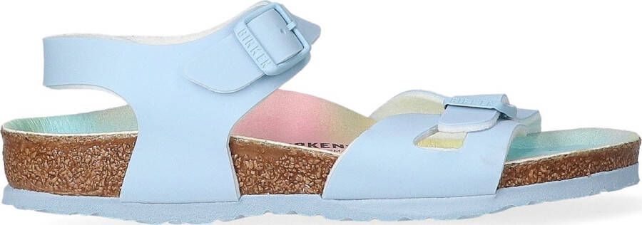 Birkenstock Rio Kids Sandalen Candy Ombre Light Blue Narrow fit | Blauw | Imitatieleer - Foto 2