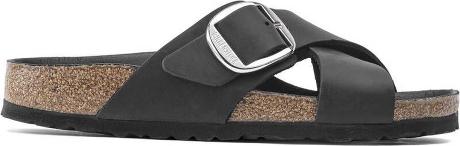 Birkenstock Siena Big Buckle Dames Slippers Black Narrow-fit - Foto 3