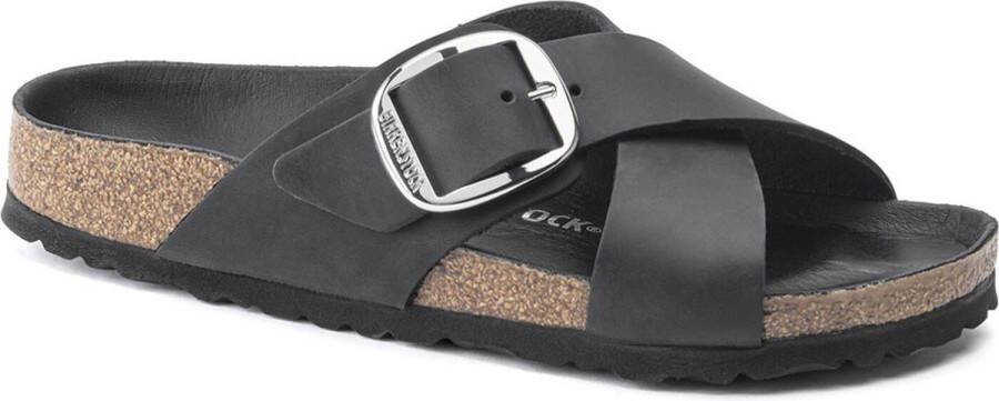 Birkenstock Siena Big Buckle Zwart