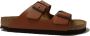 Birkenstock Slipper Arizona 1019075 Ginger Brown Natuurleer Smal 10½ - Thumbnail 1