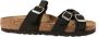 Birkenstock Damessandalen Mayari Vegan Birko-Flor Birkibuc Large Black Dames - Thumbnail 1