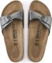 Birkenstock Madrid Dames Slippers Metallic Black Narrow fit | Zwart | Imitatieleer - Thumbnail 27