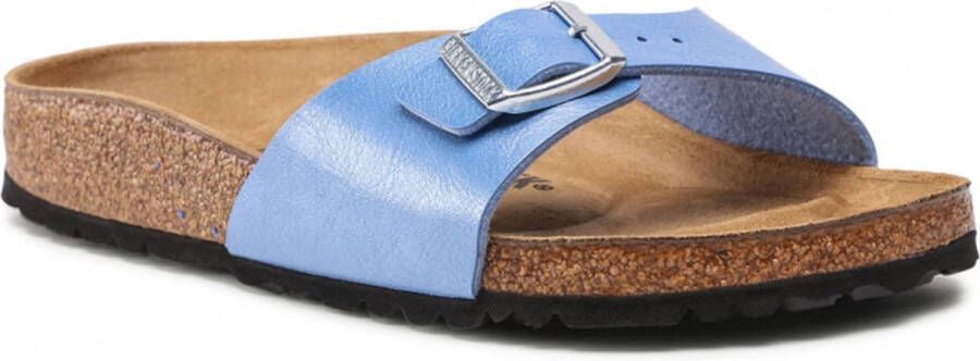 Birkenstock Madrid Dames Slippers Graceful Riviera Narrow fit | Blauw | Imitatieleer - Foto 1