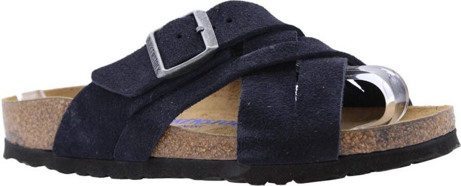 Birkenstock Slipper Marineblauw