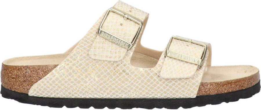 Birkenstock NU 21% KORTING Slippers Arizona shiny python in glanzende reptiel look - Foto 4