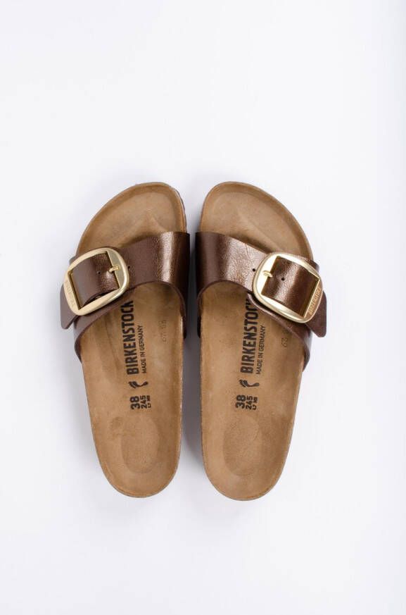 Birkenstock Madrid Graceful Dames Slippers Small fit Bruin - Foto 5