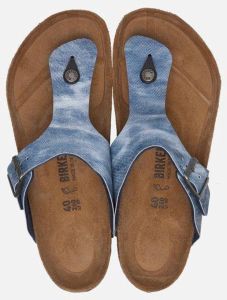 Birkenstock Slippers Heren Ramses Blue Jeans