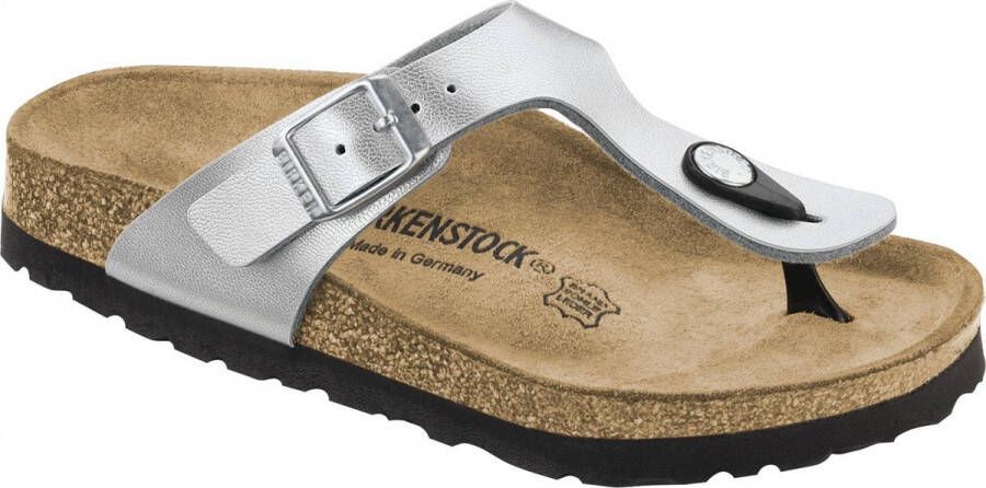 Birkenstock Gizeh Kids Slippers Hologram Silver Regular fit | Zilver | Imitatieleer - Foto 11