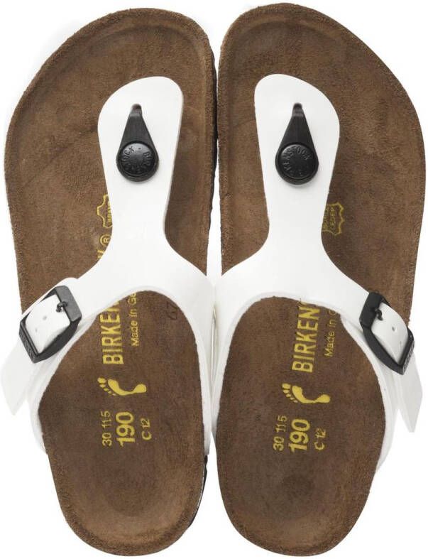 Birkenstock Slippers Kinderen Gizeh 846163 White