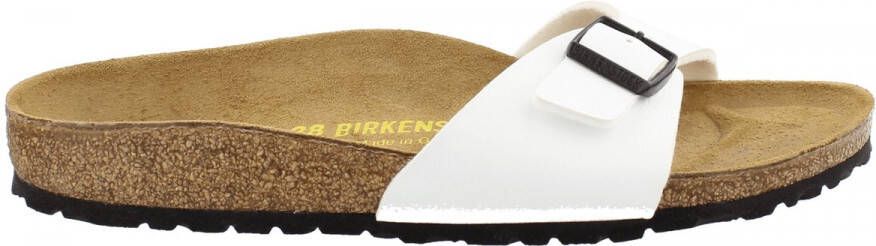 Birkenstock Slippers Madrid Wit Mat