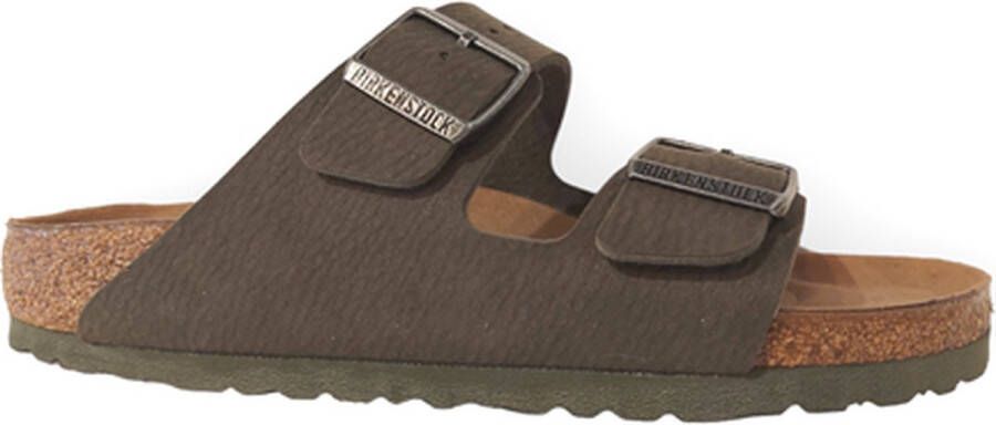 Birkenstock Heren schoenen Arizona SYN Desert Dust Thyme VEG 1024544 Narrow Desert Dust Thyme