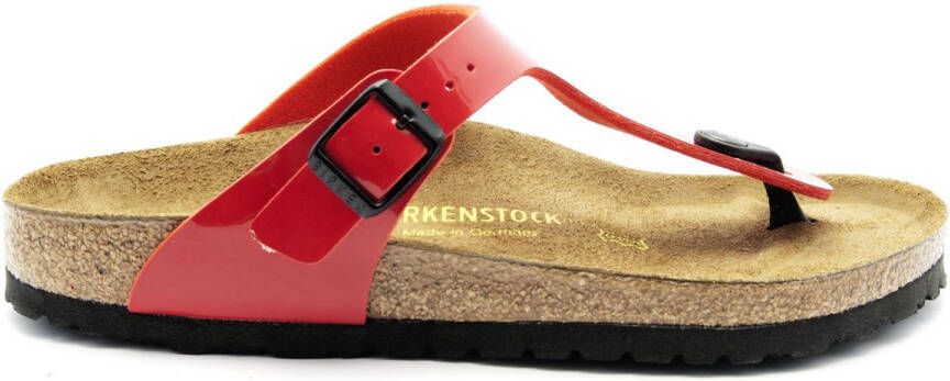 Birkenstock Slippers rood