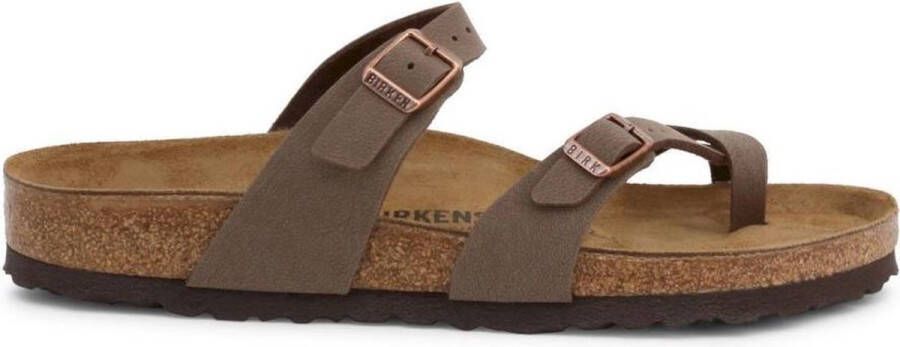 Birkenstock Mayari Slippers Mocha Regular fit | Bruin | Imitatieleer - Foto 5