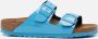 Birkenstock Arizona Dames Slippers Sky Blue Patent Narrow-fit Blauw Imitatieleer - Thumbnail 1