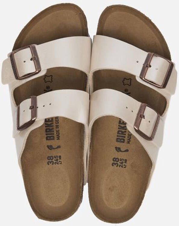 Birkenstock Arizina BS Slides Beige Dames