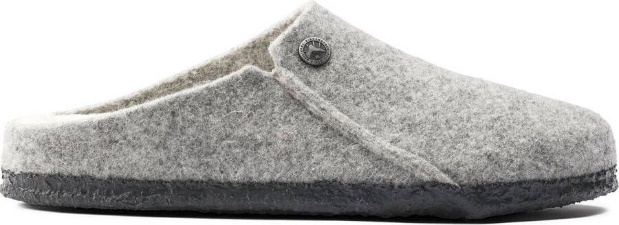 Birkenstock Zermatt narrow Filz Shearling Cozy Home Pantoffels Light Grey - Foto 7