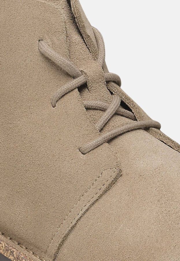 Birkenstock Uppsala Mid Suède Leren Boots Beige Heren