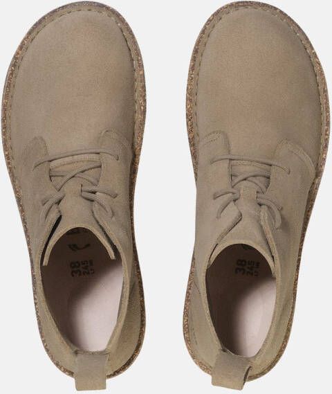 Birkenstock Uppsala Mid Suède Leren Boots Beige Heren