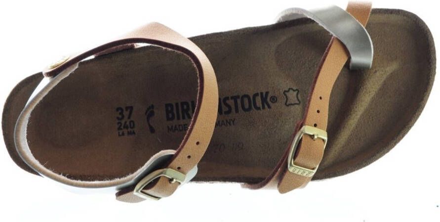 Birkenstock Taormina Kids Soft Metalics Gold Brown