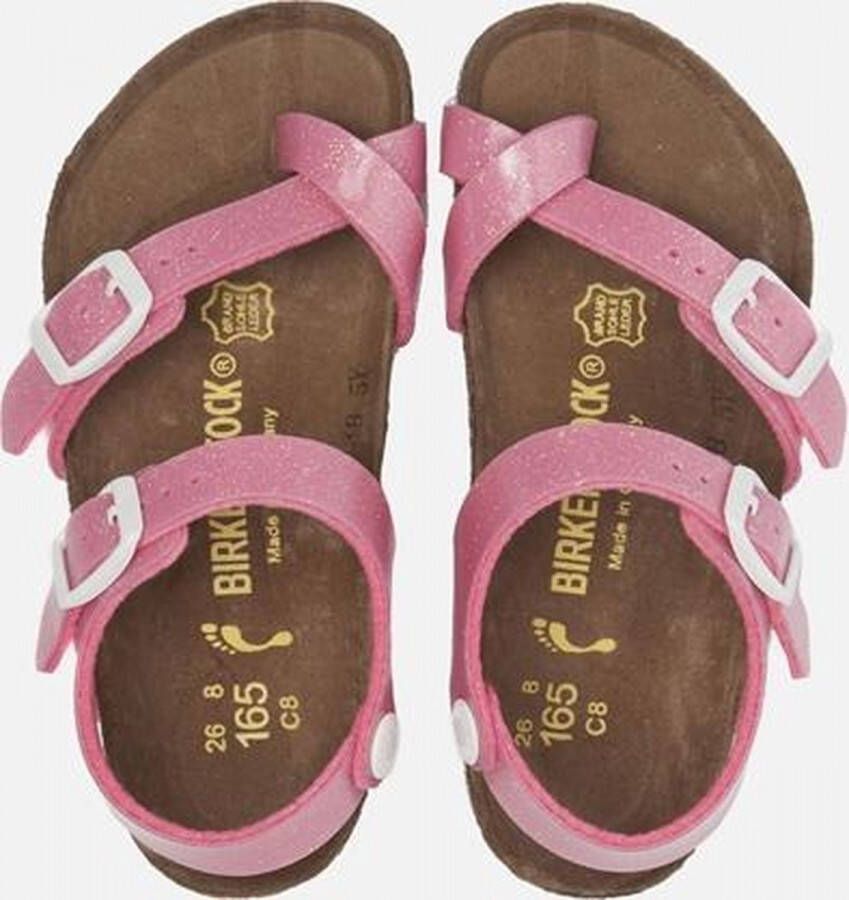 Birkenstock Taormina Magic Galaxy sandalen roze