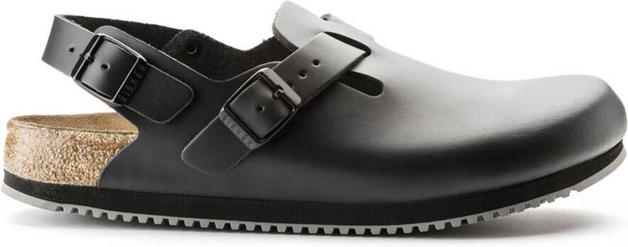 Birkenstock Tokio PROF Slippers Zwart Regular Fit Unisex