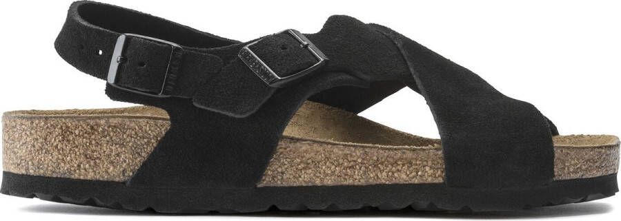 Birkenstock Comfortabele Sandaal met Verstelbare Banden Black Dames - Foto 2