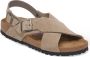 Birkenstock Tulum II VL Slippers Nubuck Leather Suede Narrow Fit - Thumbnail 1