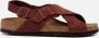 Birkenstock Tulum Dames Sandalen Chocolate Narrow fit | Bruin | Suède - Thumbnail 1