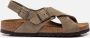 Birkenstock Dames schoenen Tulum SFB VL Taupe 1024110 Narrow Taupe - Thumbnail 2