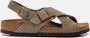 Birkenstock Dames schoenen Tulum SFB VL Taupe 1024110 Narrow Taupe - Thumbnail 3