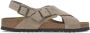 Birkenstock Tulum II VL Slippers Nubuck Leather Suede Narrow Fit - Thumbnail 2