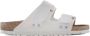 BIRKENSTOCK Slippers Heren Uji Maat: 45 Materiaal: Suède Kleur: Wit - Thumbnail 2