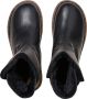 Birkenstock Zwarte Leren Enkellaarzen met Opvallend Gespdetail Black Dames - Thumbnail 1