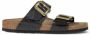 BIRKENSTOCK Slippers Dames Sydney Cushion Buckle Maat: 37 Materiaal: Leatherlook Kleur: Zwart - Thumbnail 2