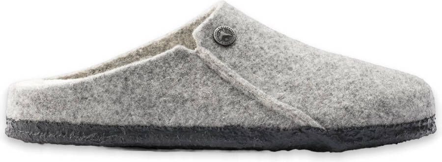 Birkenstock Zermatt narrow Filz Shearling Cozy Home Pantoffels Light Grey - Foto 6