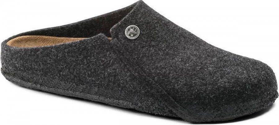 Birkenstock Zermatt Standard WZ Regular Heren Sloffen Antrachite