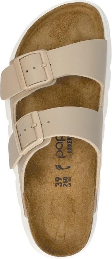 BirkenstockPapillio Papillio By Birkenstock Arizona PAP Chunky Open Teen Beige - Foto 3