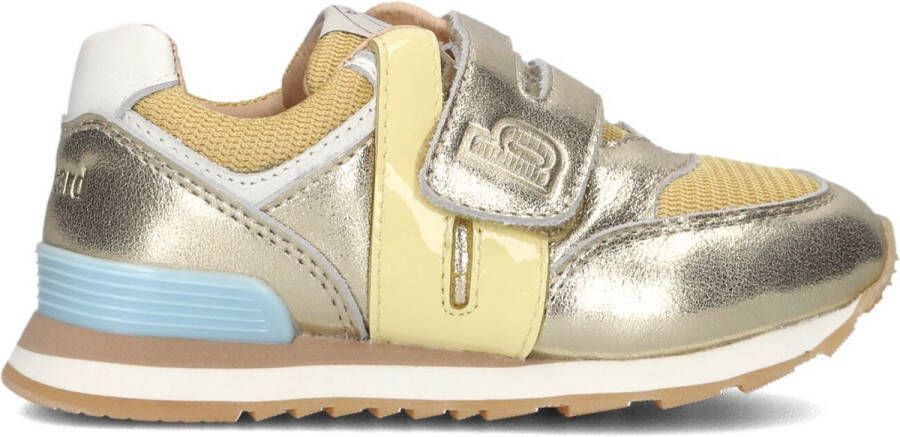 Bisgaard 44103 Sneakers Meisjes Leren Sneaker Geel