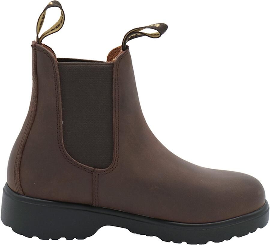 Bisgaard Kim leren chelsea boots donkerbruin - Foto 3