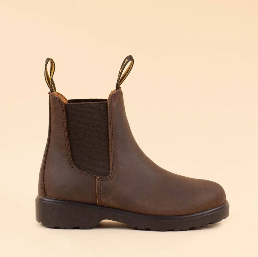Bisgaard Kim leren chelsea boots donkerbruin - Foto 4