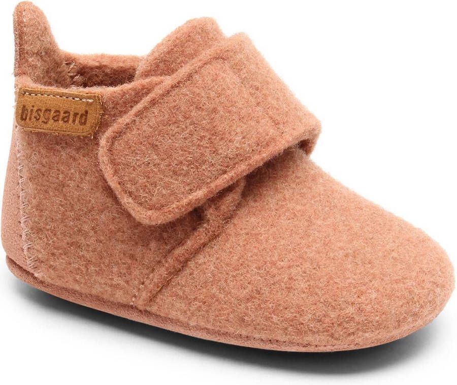 Bisgaard Pantoffels voor baby's Baby wool Roze