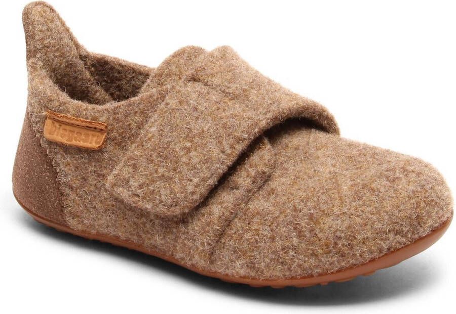 Bisgaard Pantoffels voor baby's Casual wool Bruin EU