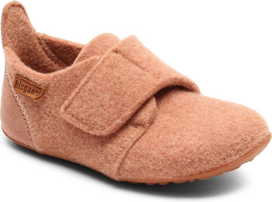 Bisgaard Pantoffels voor baby's Casual wool Roze
