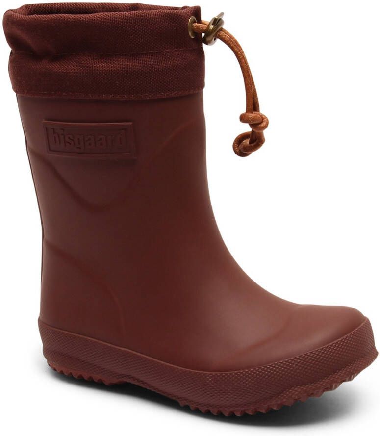 Bisgaard Kid's Thermo Rubberlaarzen bruin rood