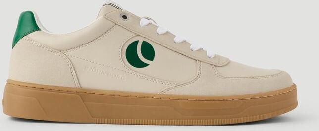Björn Borg Challenger Low PU Sneaker Heren Lage Schoen Mannen Beige Groen