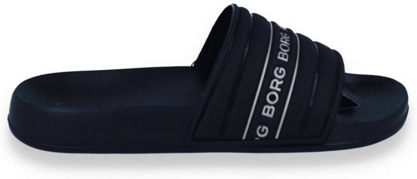 Björn Borg Dames Badslipper Zwart