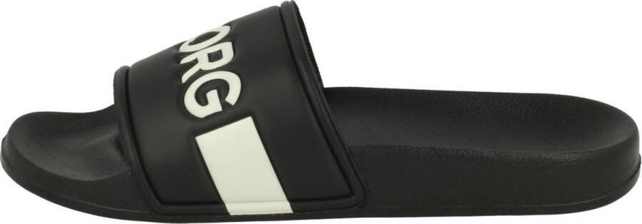 Björn Borg Badslipper Harper II W in zwart voor Dames grootte: 37